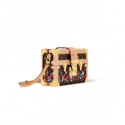 LOUIS VUITTON MASTER  LV X TM PETITE MALLE MONOGRAM M13667 (20*12.5*6cm)